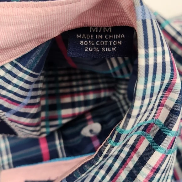 Tommy Bahama Button Down Pocket Dress Shirt - Cotton/ Silk Blend - Picture 4 of 6